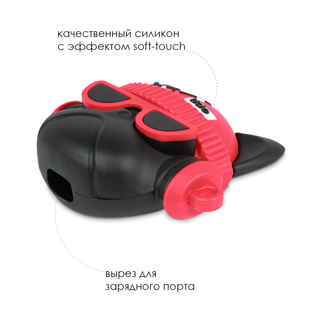 Силиконовый чехол для наушников Xiaomi Redmi Buds 5 PRO TWS — фото 1