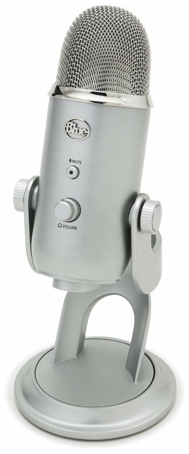 Микрофон Logitech Creators Blue Yeti SILVER