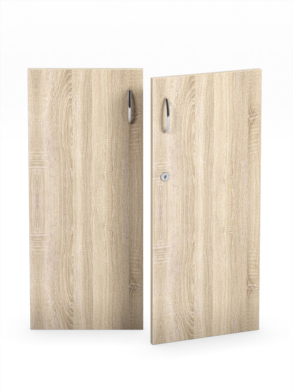Комплект дверок для прилавка "эконом" шириной 600мм, Дуб Сонома