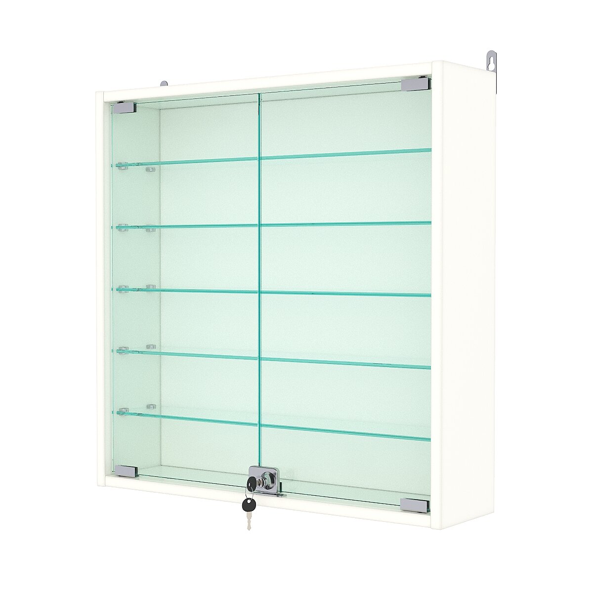 Витрина настенная №1-5А, Белый