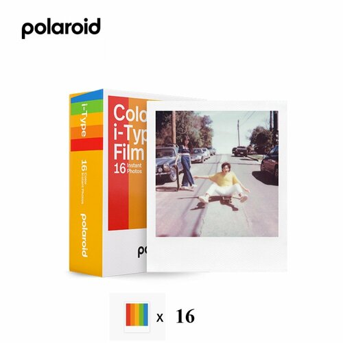 Polaroid I-Type Color Film Цветная Пленка Polaroid Серии I-Type Одноразовая Фотобумага Для Создания Изображений 5999₽
