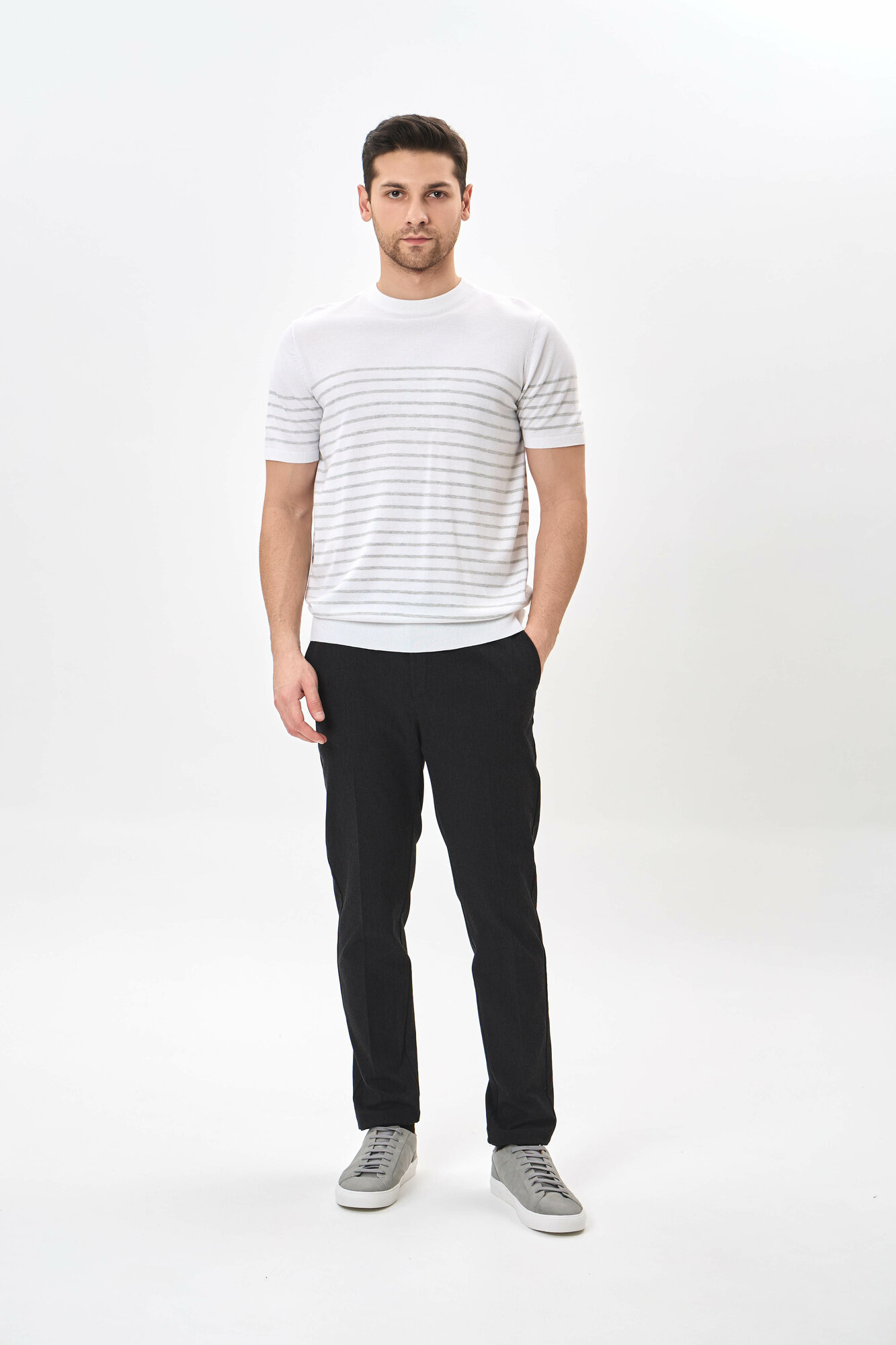 Брюки спортивные TERRA PRO, размер 36, navy