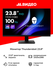 Монитор Thunderobot 23.8"/IPS/1920x1080/100Гц/черный (DF24H100)