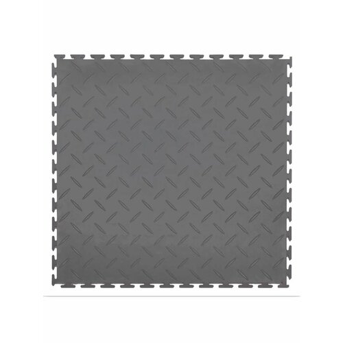 фото Monopol modul модульная плитка пвх (цвет: темно- серый; размер 4.5х460х460мм), 15 шт