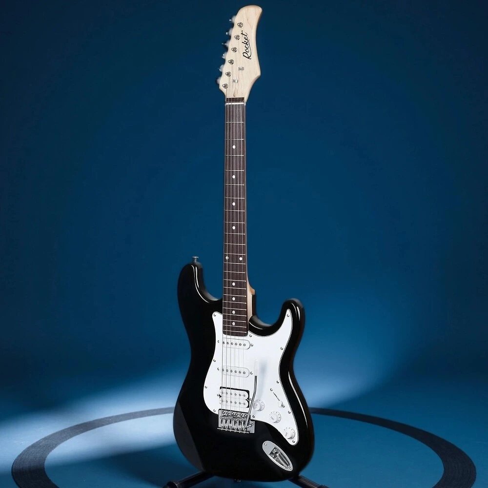 Электрогитара ROCKET ST-02 BK 39"