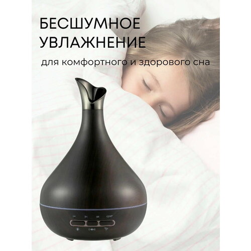 Увлажнитель воздуха HUMIDIFIR RS-7HM-044аромадиффузор очищение и увлажнениетемное дерево 356500₽