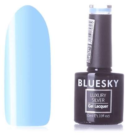 Bluesky, Гель-лак Luxury Silver №735