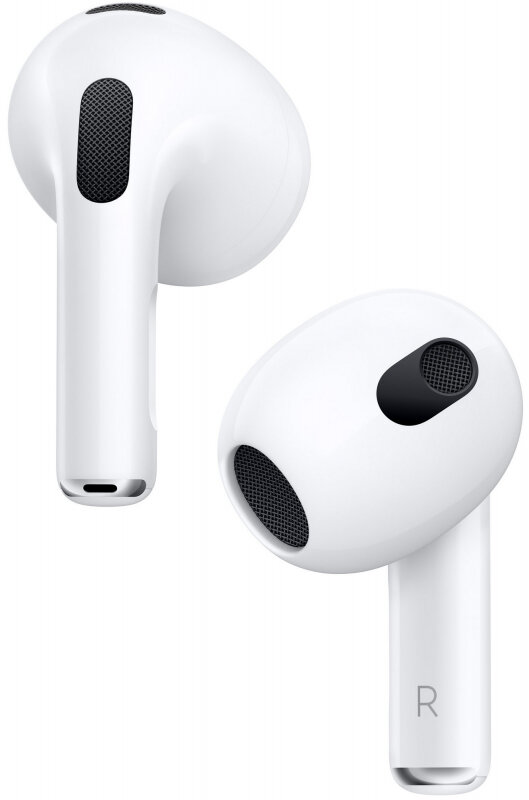 Беспроводные наушники Apple AirPods 3 (третьего поколения, 2022) Lightning Charging Case, белый — фото 1