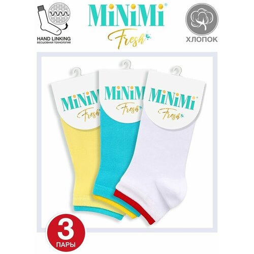 фото Носки minimi, 3 пары, размер 39-41 (25-27), мультиколор