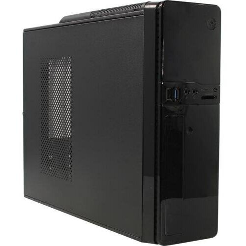 Корпус Crown micro CM-1907-3 CM-PS300 300W Black корпус microatx slim desktop crown cmc 1907 3 300 cm ps300 300w black