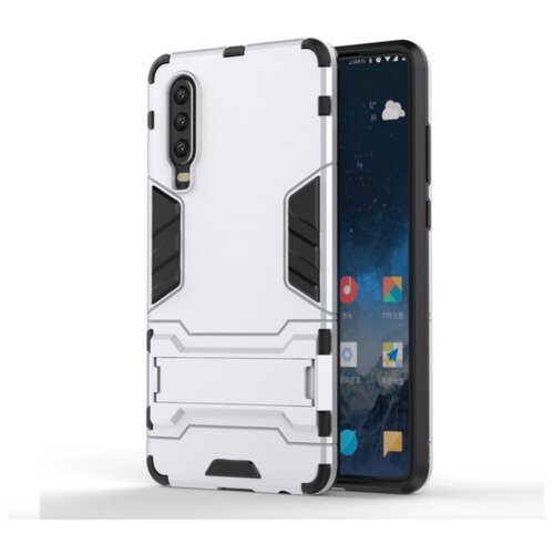 фото Чехол mypads для huawei honor 9 противоударный усиленный ударопрочный серебристый