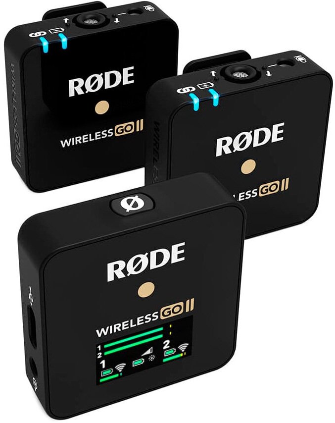 Микрофон RODE Wireless GO II USB Type-C, черный WIGOII