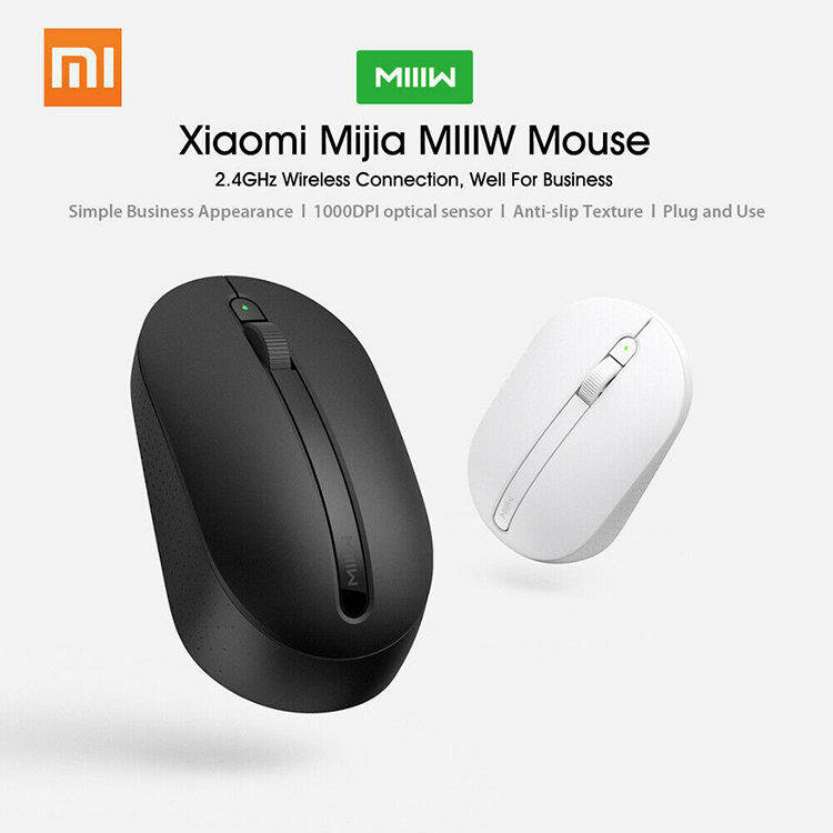 Беспроводная компьютерная мышь Xiaomi MIIIW Wireless Office Mouse White (MWWM01) - фото №10