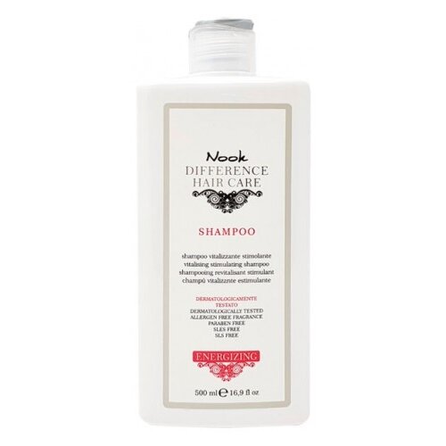 Nook шампунь Difference Hair Care Energizing, 500 мл nook шампунь shampoo maqui