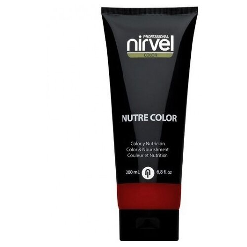 Nirvel Оттеночная гель-маска Nutre Color Carmine, кармин, 200 мл