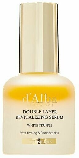 DALBA Премиум сыворотка для придания энергии и тонуса White Truffle Double Layer Revitalizing Serum