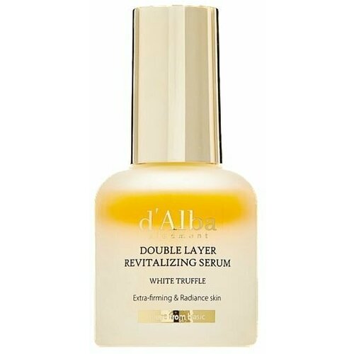 D'ALBA Премиум сыворотка для придания энергии и тонуса White Truffle Double Layer Revitalizing Serum