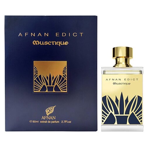 Afnan Perfumes Унисекс Edict Musctique Парфюмированная вода (edp) 80мл afnan perfumes унисекс tribute pink парфюмированная вода edp в коробке 100мл