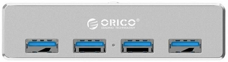 USB-концентратор ORICO MH4PU-SV разъемов: 4