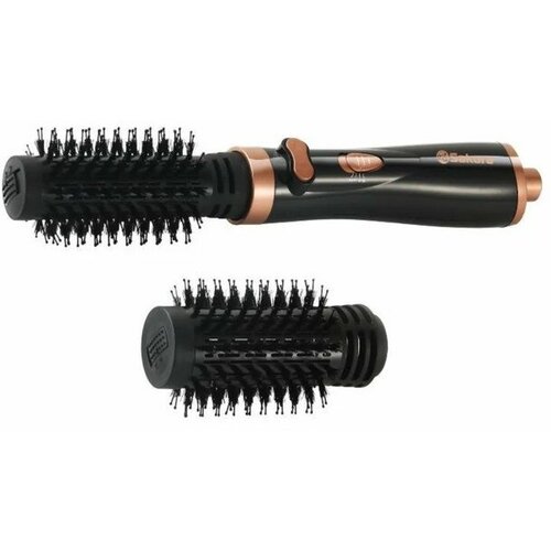 Фен-щетка Sakura SA-4205B 1200 Вт 3 режима работы 2 насадки защита от перегрева чёрная 460100₽