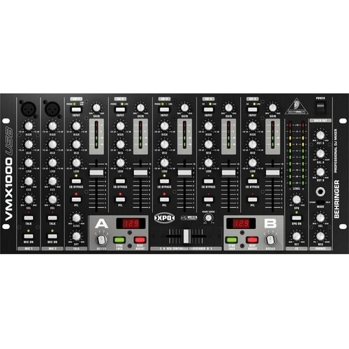 Микшер для DJ 7-канальный BEHRINGER VMX1000USB