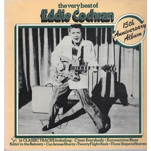 Виниловая пластинка EDDIE COCHRAN - VERY BEST (LP) виниловая пластинка inxs the very best 2lp