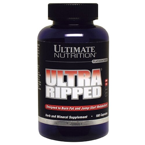 фото Ultimate nutrition жиросжигатель ultra ripped ef, 90 шт., нейтральный