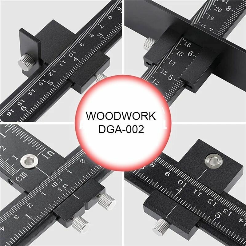 Кондуктор DGA-002 WOODWORK для установки мебельных ручек