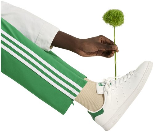 Кеды adidas Originals Stan Smith, размер 11 UK, белый, зеленый