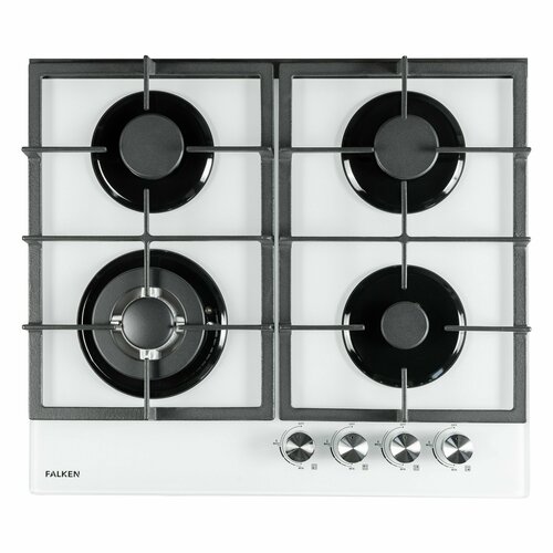 Варочная панель газовая FALKEN HG-620 газ контроль электроподжиг чугунная решетка 2019900₽