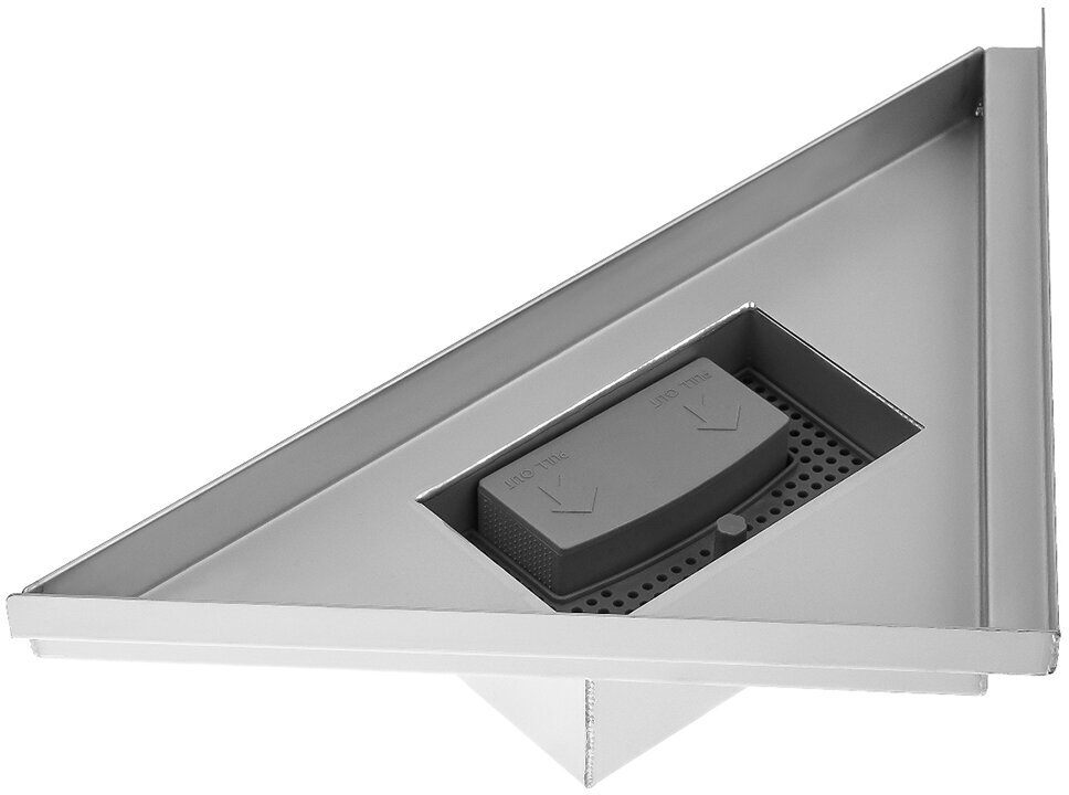 Трап для душа Ore Drain T2 универсальный затвор 355x92x250 мм нержавеющая сталь - фото №5