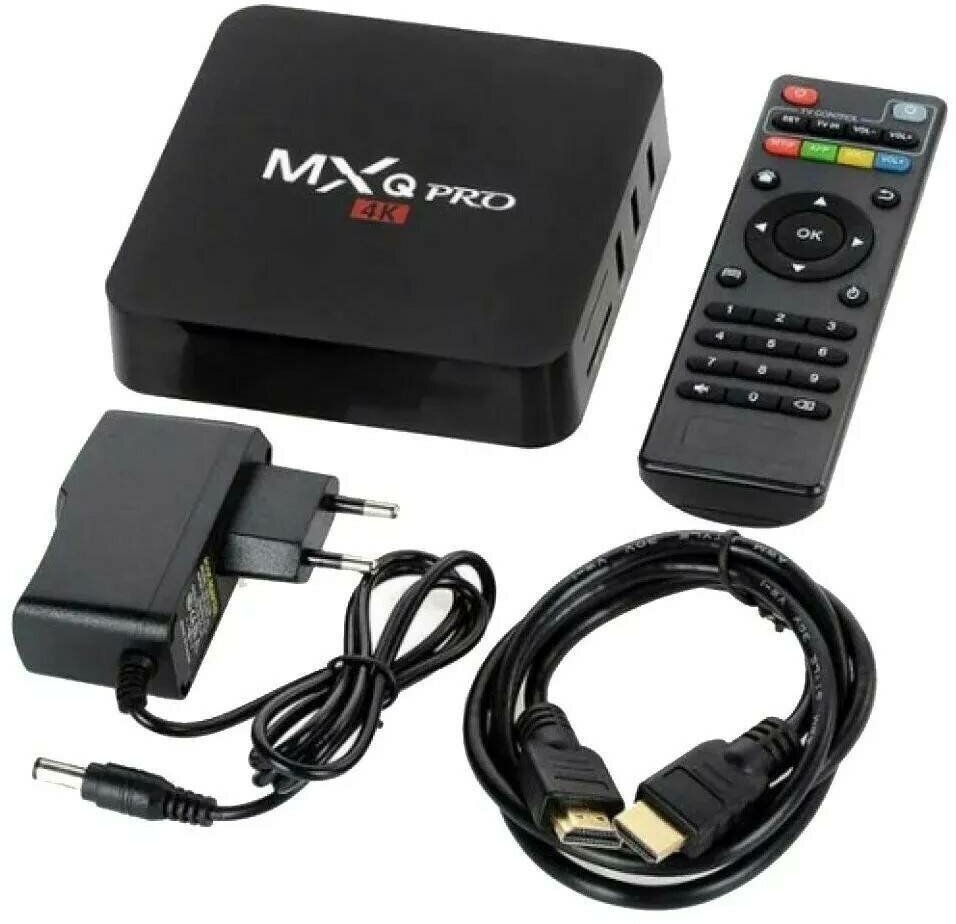 Смарт ТВ приставка Smart TV Box MXQ Pro 4K 1/8 ГБ