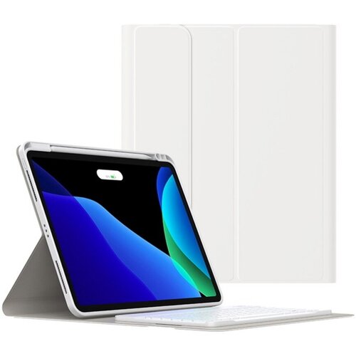 Baseus Brilliance Detachable Keyboard Case For Pad Pro 12,9-inch（2018/2020/2021) White (ARJK000102)