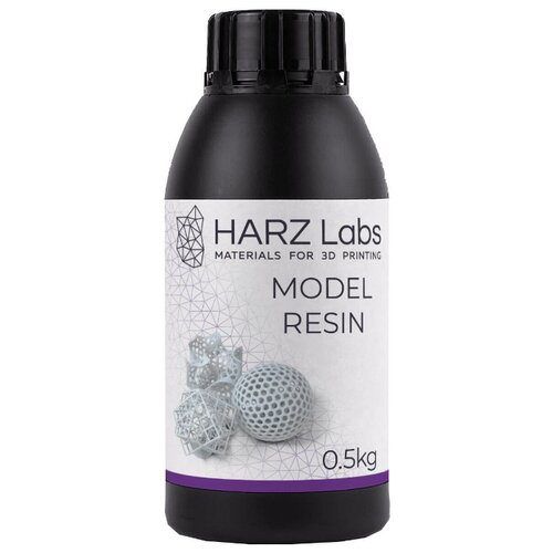 Фотополимер HARZ Labs Model Resin белый (05л)