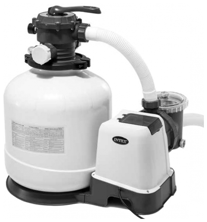 26652 Песочный фильтрующий насос INTEX SAND FILTER PUMP 9200л/ч. - фотография № 18