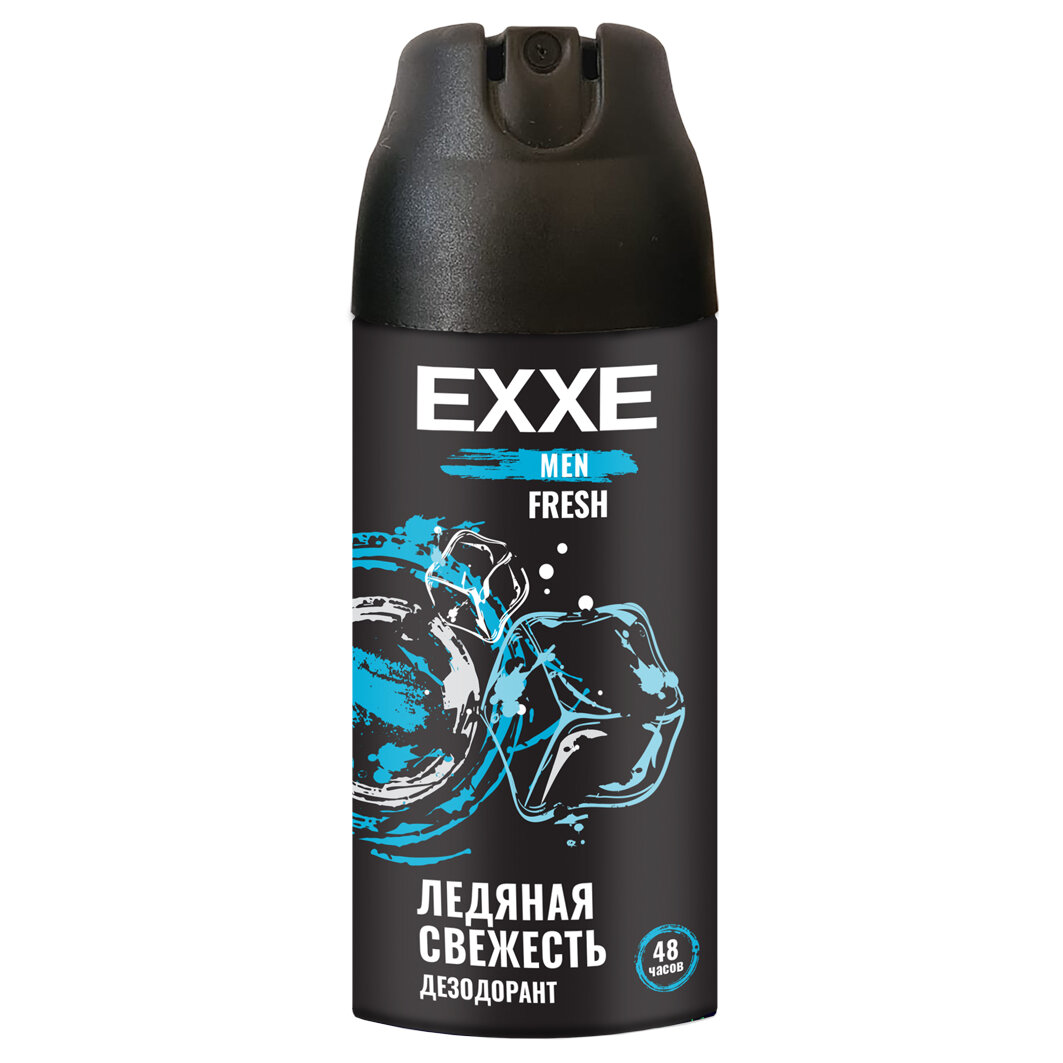 EXXE MEN Дезодорант мужской аэрозоль FRESH, 150 мл