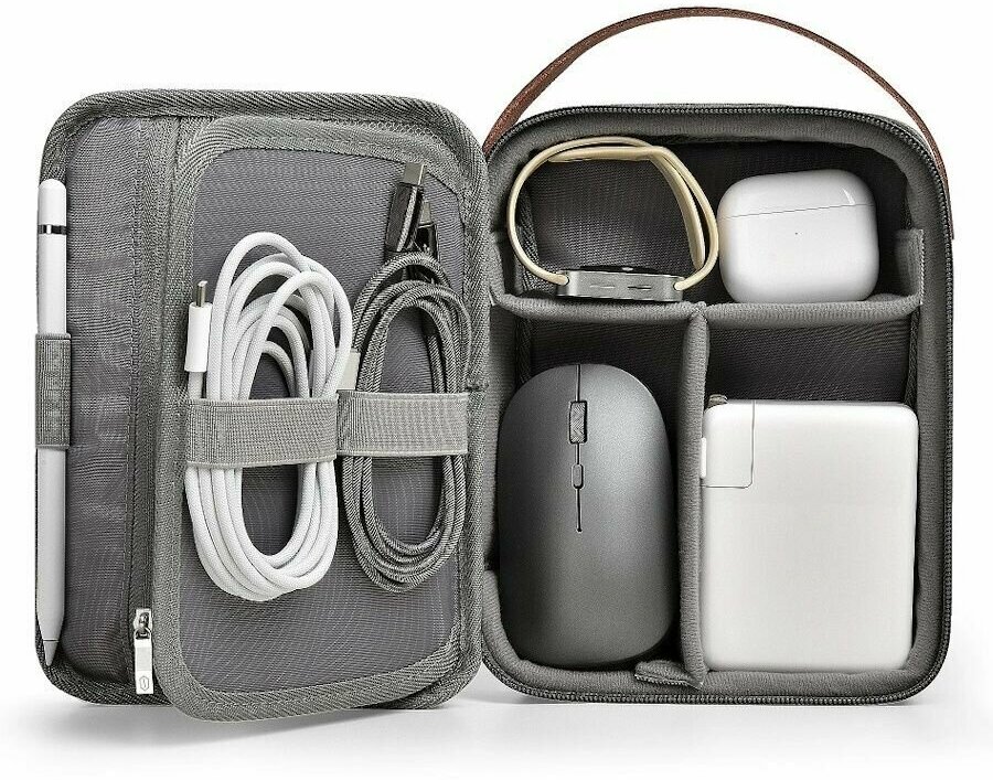 Сумка-органайзер дорожный WiWU Minimalist Travel Pouch, черный — фото 1