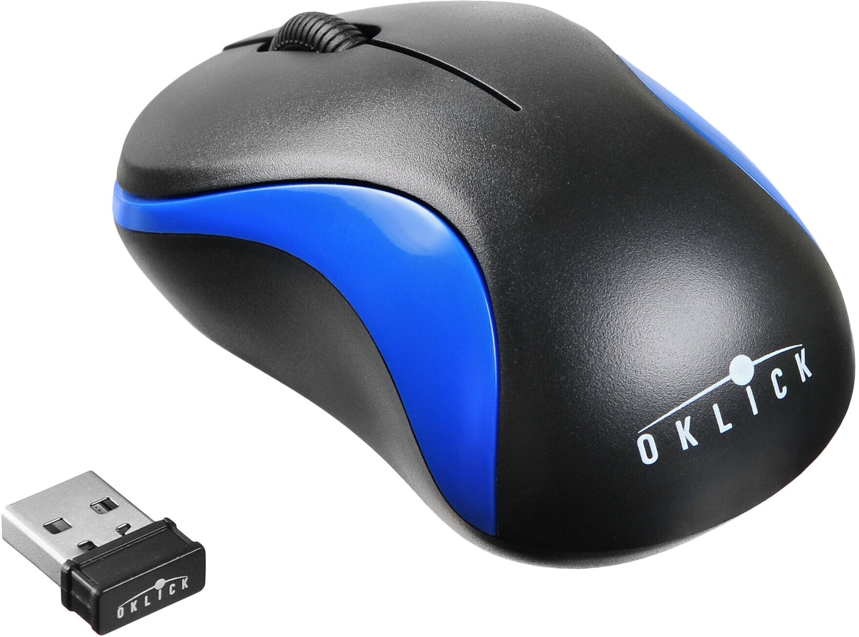 Мышь OKLICK 605SW, оптическая, беспроводная, USB, черный [tm-003] - фото №17