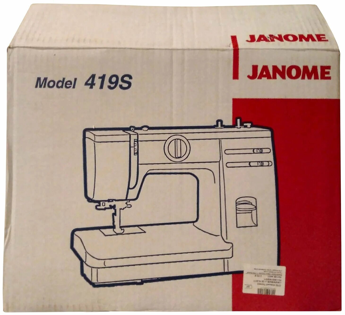 Швейная машина Janome 419S - фотография № 16