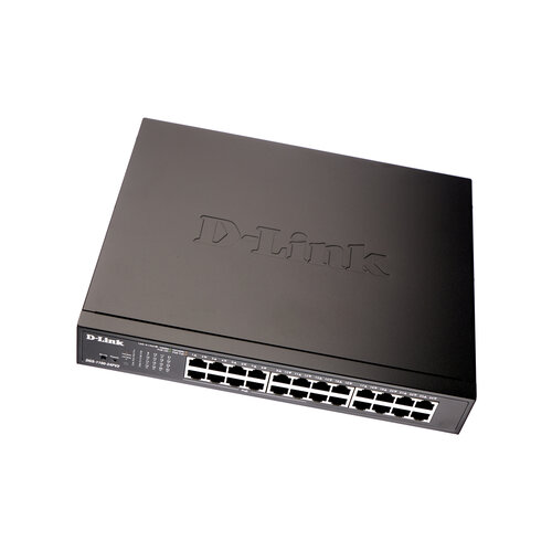 Настраиваемый L2 коммутатор D-Link c 24 портами 10/100/1000 Base-T