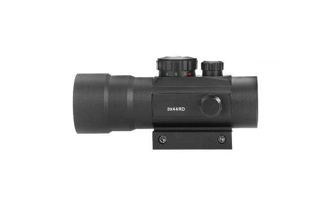 Коллиматорный прицел Target Red Dot 3x44RD закрытого типа на Weaver-Picatinny