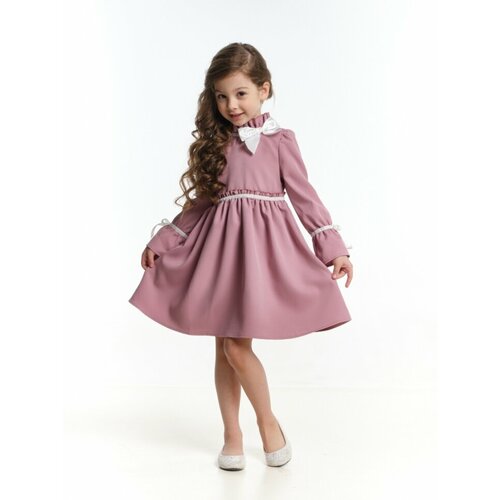 фото Платье mini maxi, размер 98, фиолетовый