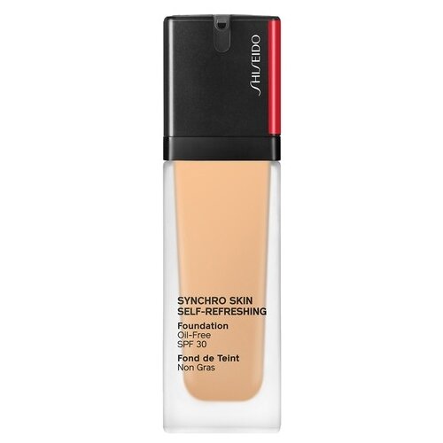 фото Shiseido тональное средство synchro skin устойчивое для свежего совершенного тона, spf 30, 30 мл/100 г, оттенок: 310 silk