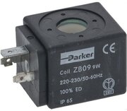 Катушка соленоидного клапана PARKER ZB09 230В, 9Вт, d14мм