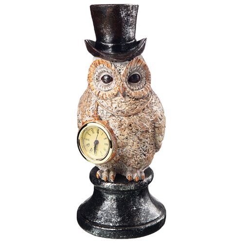 фото Часы английская коллекция сова 26,5 см lefard (774-138)