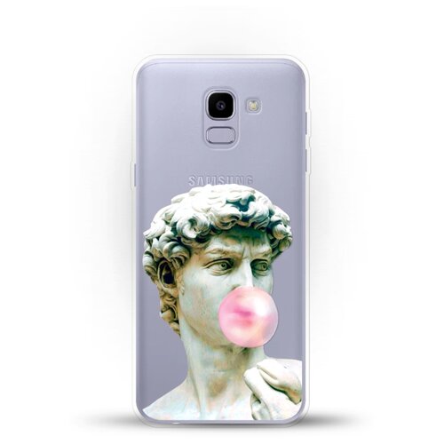 фото Силиконовый чехол давид на samsung galaxy j6 (2018) andy & paul