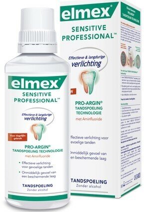 Ополаскиватель для рта Elmex Sensitive для снижения чувствительности зубов 400мл Colgate-Palmolive - фото №15