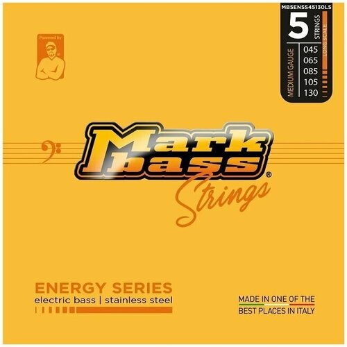 Струны для бас-гитары Markbass Energy Series MB5ENSS45130LS