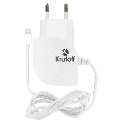 фото Krutoff / сетевое зарядное устройство krutoff ch-12 lightning + 1xusb, 2.1a krutoff group