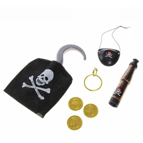 Набор пирата Крюк, 7 предметов набор пирата корсар 15 предметов